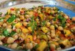 Chickpea salad with balsamic vinegar