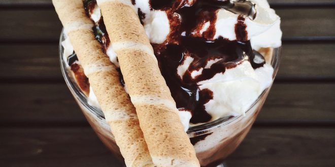 Balsamic vinegar of Modena ice cream
