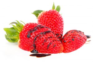 strawberries and Balsamic Vinegar