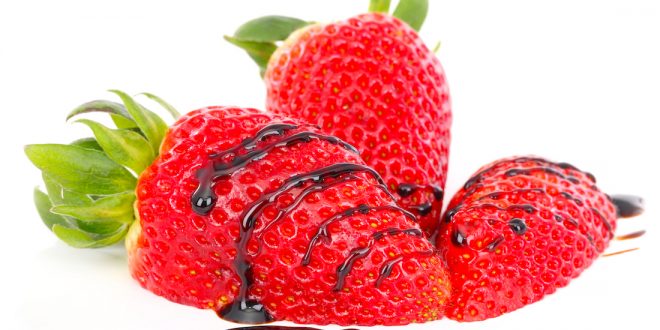 strawberries and Balsamic Vinegar