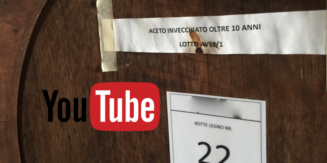 Balsamic Vinegar is on Youtube