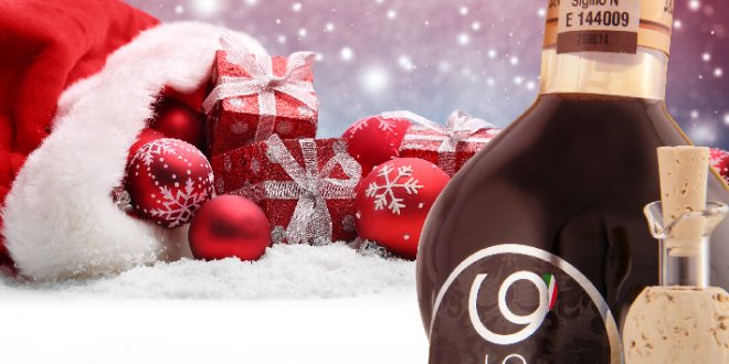 Balsamic vinegar of Modena as a Christmas present