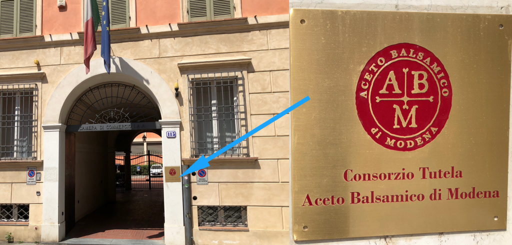 The Consortium of Balsamic Vinegar of Modena