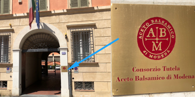The Consortium of Balsamic Vinegar of Modena