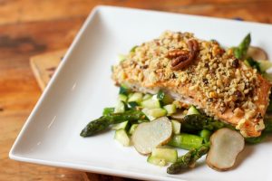Chicken with asparagus