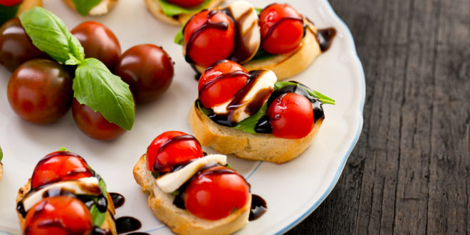 flatbread with Balsamic Vinegar