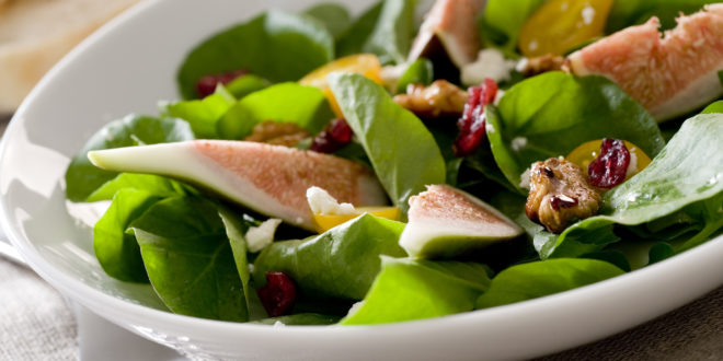 baby spinach salad