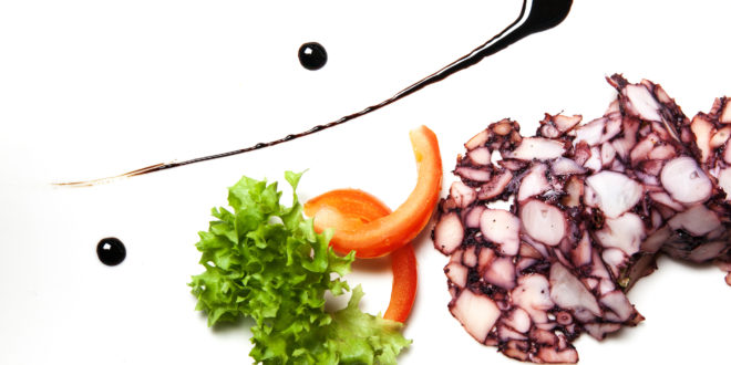 Octopus terrine with Balsamic Vinegar