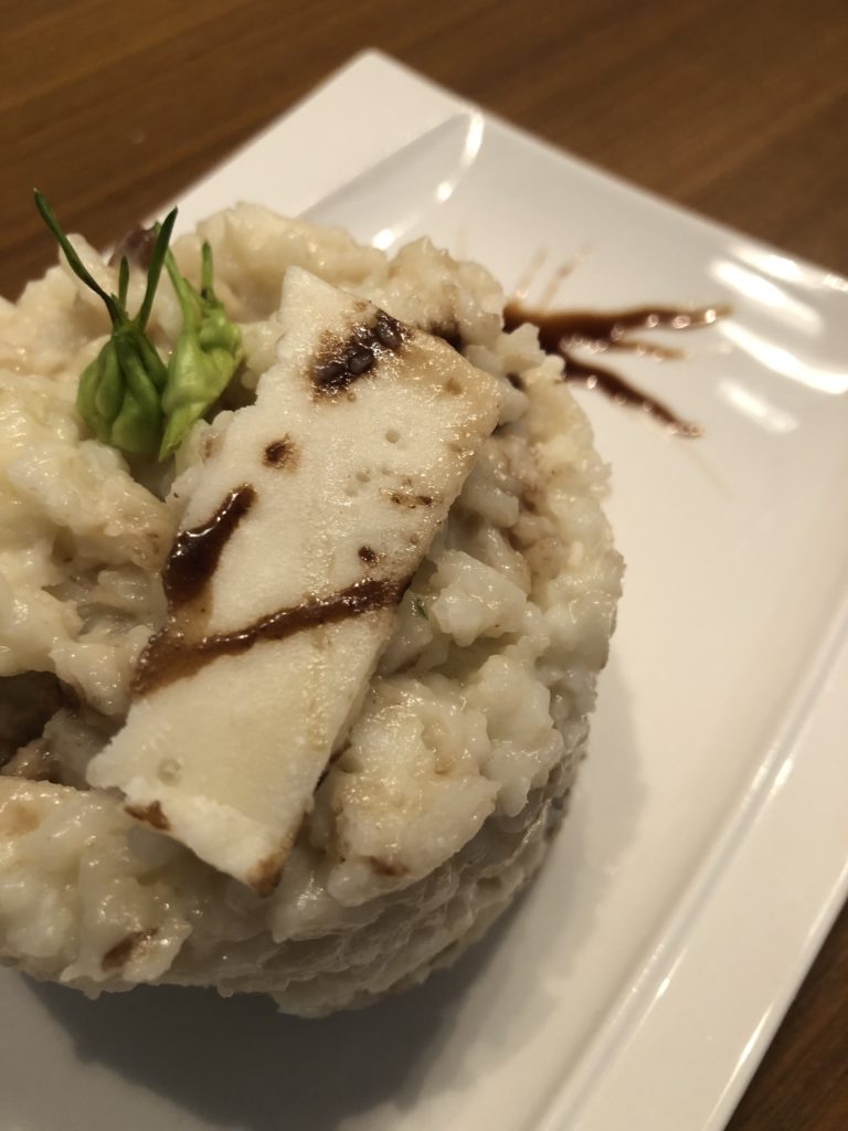 Risotto with Balsamic Vinegar