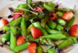 Strawberry Asparagus Salad and Balsamic