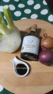 Onions and fennel with Balsamic Vinegar